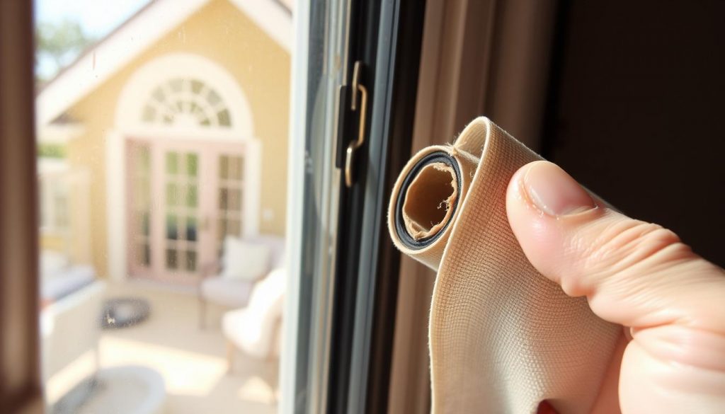 Fensterdichtungsreparatur