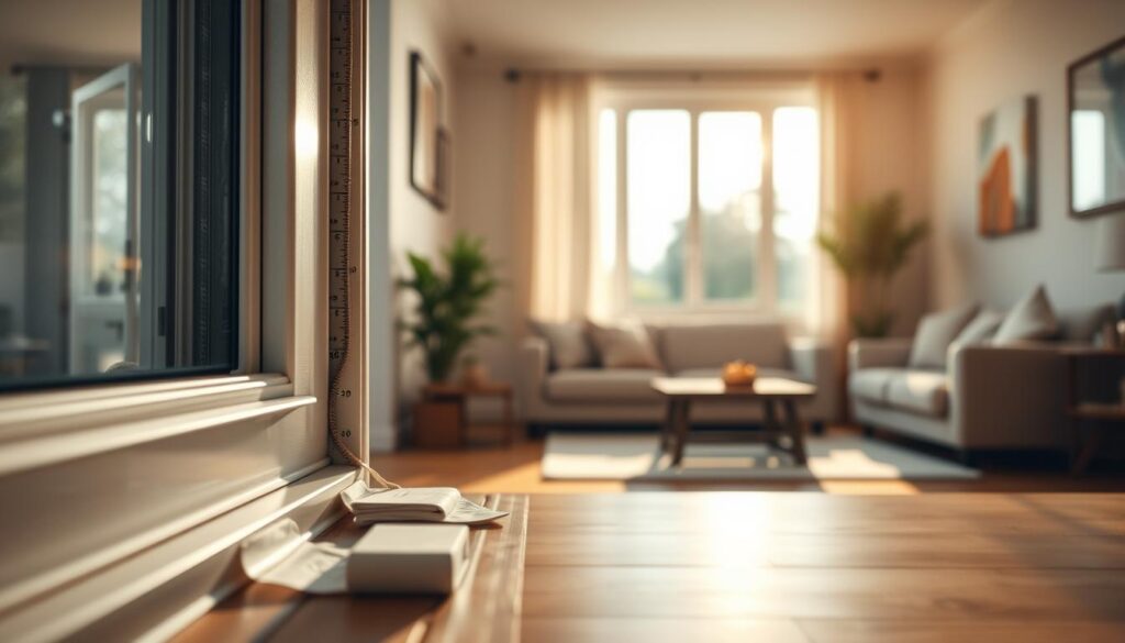 Energie sparen durch Fensterabdichtung