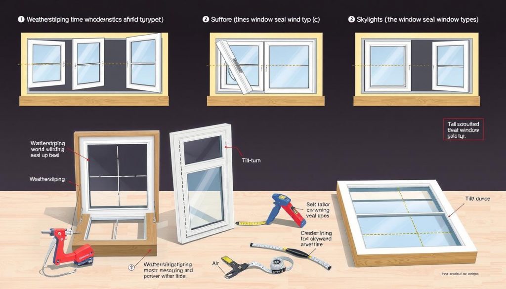 Fensterdichtung Installationsanleitung