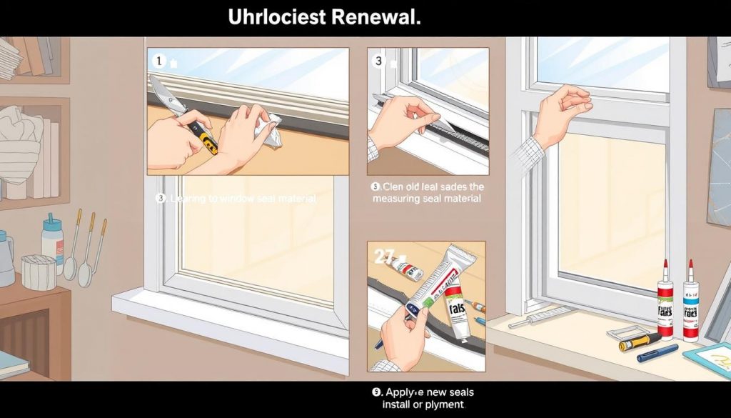 Fensterdichtungen erneuern Schritt für Schritt