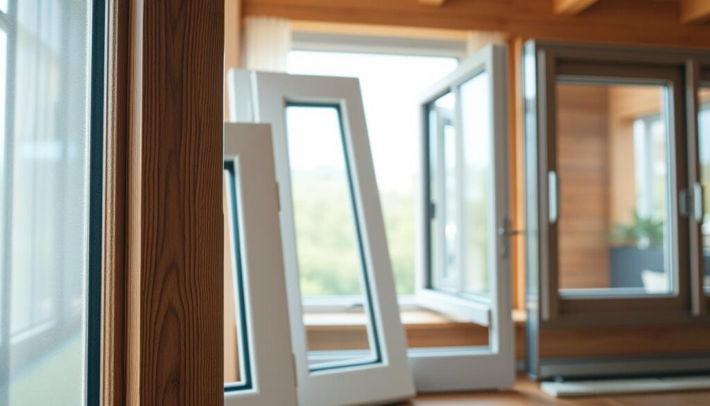 Fenstertypen Materialien Holz Kunststoff Aluminium