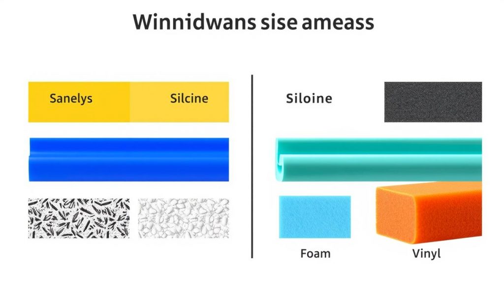 Materialvergleich Fensterdichtungen