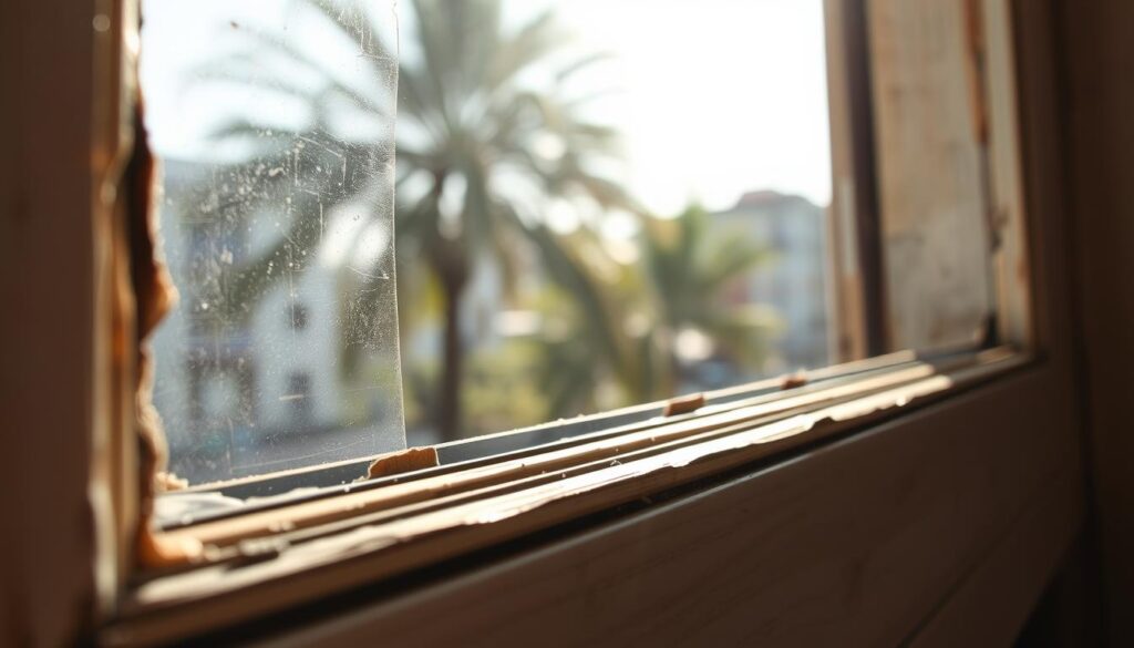 Ursachen undichte Fenster Materialverschleiß